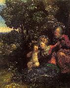 Dosso Dossi The Rest on the Flight into Egypt_4 oil on canvas